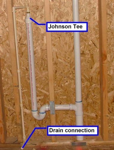 Johnson Tee's-another way to vent your dishwasher drain. - Charles ...